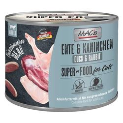 6x200g Duck & Rabbit Gourmet MAC's Wet Cat Food