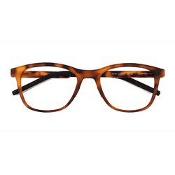 Unisex s horn Matte Tortoise Plastic Prescription eyeglasses - Eyebuydirect s Upward