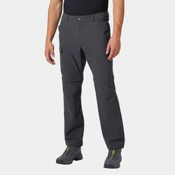 Helly Hansen Men’s Elv Light Zip Off Tur Trousers Grey 2XL
