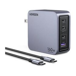 UGREEN Nexode Pro 160W 4-Port GaN USB-C/USB-A Charger 25876