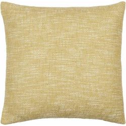 Rossa 18" Square Modern Mustard/White Throw Pillow - Boutique Rugs