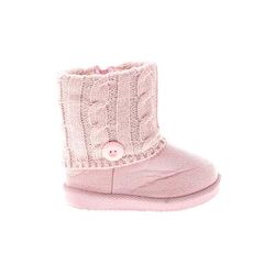 Little Star Boots: Pink Shoes - Kids Girl's Size 9