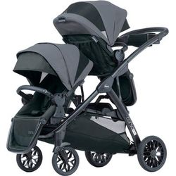 Chicco Corso Flex Twin Stroller Travel System Bundle - Legend / Shadow
