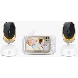 Motorola VM85 Connect 5" Wi-Fi Video Baby Monitor with Mood Light - 2 Camera Pack