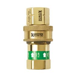 Krowne QD125 1 1/4" Quick Disconnect Female Coupler