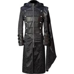 Retrò Vintage Punk Gotico Medievale Cappotto Mascherata Medico della peste Taglie Forti Jacquard Costume Per uomo Mascherata Feste Adulti Cappotto
