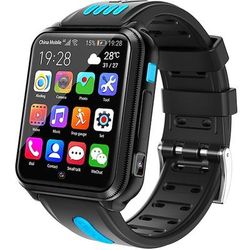 H1 Orologio Smart 1.54 pollici Smartwatch Orologio da Fitness Orologio da Corsa Bluetooth 4G Pedometrò Orologio Allarme Calendario Compatibile con Android iOS Bambini Donne GPS con Fotocamera IP 67