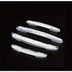 4PCS Protettori per Bordo Porta Auto - Adesivi Antiscivolo contro Collisioni Strisce Protettive per Porte Veicolo Resistenti all'Abrasione