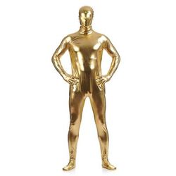 Costume di Carnevale Tuta Intera Tute Zentai Lucide Tuta di pelle Tuta Intera Tinta unita Sesso Per uomo Per donna Costume per Halloween Mascherata Adulti