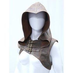 Retrò Vintage Punk Gotico Medievale Mascherata Scialli Vichingo Ranger Elfico Tiro con l'arco Costume Per uomo Per donna Unisex Vichingo Fantasia Mascherata Feste Adulti Scialle