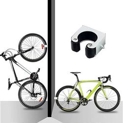 gancio per montaggio a parete per bicicletta portabiciclette supporto per fibbia per mountain bike accessori per ciclismo gancio per montaggio parcheggio per mountain bike