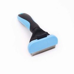 Pettine per cani Depilazione per gatti Bellezza Depilazione Depilazione Depilazione in acciaio inossidabile Depilazione a denti fitti Coltello per depilazione