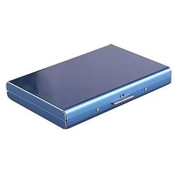 Portacarte di credito in acciaio inossidabile custodia per carte di credito in metallo portacarte RFID per donne o uomini
