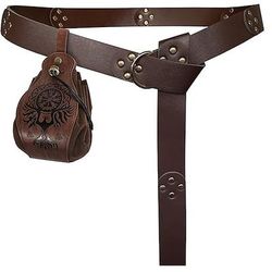Medievale Rinascimento Cintura in Vita Vichingo Costume Per uomo Per donna Unisex Vichingo Halloween Carnevale Mascherata Feste LARP Adulti Cintura Borsa