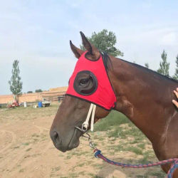 Forniture per imbracatura per cavalli di moda copertura per cavalli maschera per gli occhi antivento