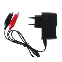 DC 7.5V 1A EU Smart Motorcycle Charger For 6V 1.3AH 4AH 4.5AH 5AH 7AH 9AH 12AH 15AH AGM VRLA Lead Acid Battery Children Toy Car