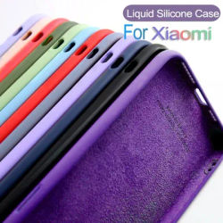 Liquid Silicone Case For Xiaomi Mi 13T 12T 11T 11 Lite 5G NE 14 13 POCO X3 NFC X4 X5 F3 F4 GT F5 Pro