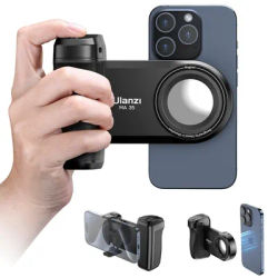 Ulanzi MA35 MagSafe Bluetooth Shutter Smartphone Camera Handle Grip Selfie Stablizer Vertical Horizontal Shooting for Phone