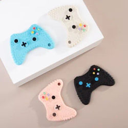 Creative Silicone Baby Teething Toys Remote Control Game Controller Silicone Teething Toy for Babies 6-12 Months Gifts