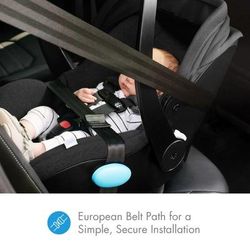 Clek Liingo Lightweight Infant Car Seat - Railroad Ziip (Flame Retardant Free)