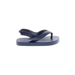 Old Navy Flip Flops: Blue Shoes - Kids Boy's Size 5