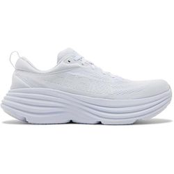 Hoka Bondi 8 Running Shoes - Men's White/White 12D 1123202-WWH-12D