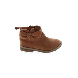 Baby Gap Ankle Boots: Brown Shoes - Kids Girl's Size 6
