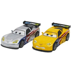 Disney Pixar Cars 3 Jeff Gorvette 1:55 diecast & Toy Vehicles lega Classic Metal Car Toys Moder per