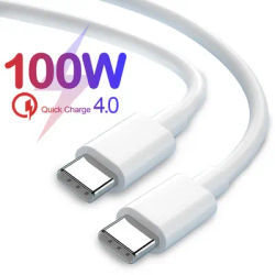 USB C To USB C Cable for Samsung S20 Xiaomi PD 60W Fast Charging Cable for MacBook Pro IPad Pro for
