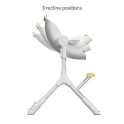 Oribel Cocoon Z High Chair - Lemonade Yellow