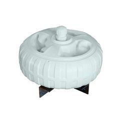 Dock Edge Inflatable Dock Wheel - 18" - White 95-077-F