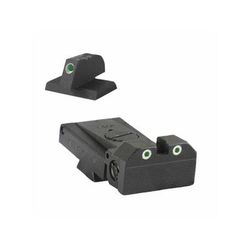 Kensight Bomar BMCS Adjustable Target 1911 Rear Night Sight Set w/Beveled Blade Black 960-099