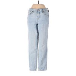 Universal Thread Jeans - Mid/Reg Rise: Blue Bottoms - Women's Size 0