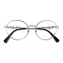 Unisex s round Silver Metal Prescription eyeglasses - Eyebuydirect s Vogue Eyewear VO4222