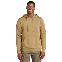 District DT2200 Wash Fleece Hoodie in Golden Spice size Small | Cotton/Polyester Blend
