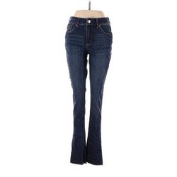 Seven7 Jeans - High Rise: Blue Bottoms - Women's Size 4