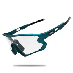 Sunglasses Blue/Red Photochromic Cycling Glasses UV400 MTB Bike Bicycle Riding TR90 Outdoor Sport Polarized Eyewear 1/5/6 lens