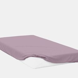 Belledorm Belledorm 200 Thread Count Egyptian Cotton Fitted Sheet (Mulberry) (Queen) (Queen) (UK - Kingsize) - Purple - QUEEN