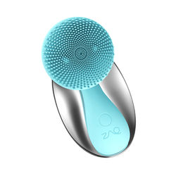 ZAQ Tara Sonic Vibrating Magnetic Beads Facial Cleansing Brush - Blue