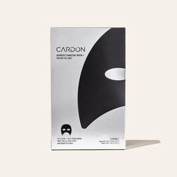 Cardon Bamboo Charcoal Sheet Mask Plus Beard Oil - 4 MASKS