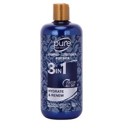 Purelis Men's Body Wash, Shampoo Conditioner Combo. Best 3 In 1 Shower Wash for Men Body, Hair & Face Wash. All In 1 Mens Shower Gel. 1 Bottle 26.5 oz - 1 BOTTLE 26.5 OZ