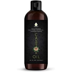 PURSONIC 100% Pure Cold Pressed Castor Oil 16 Oz