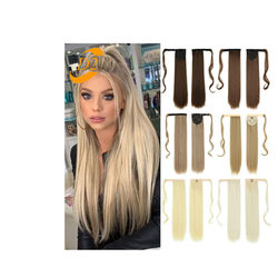 Vigor Long Straight Ponytail Hair Synthetic Extensions Heat Resistant - STYLE: 6