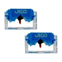 JICO N-44-7 DJ Improved SD Replacement Stylus (2-Pack) J-AAC0648