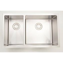 30-in. W CSA Approved Stainless Steel Kitchen Sink With Stainless Steel Finish And 18 Gauge - American Imaginations AI-27514