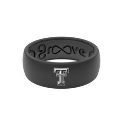 Groove Life Original - Collegiate Texas Tech Silicone Ring Black 9 13004