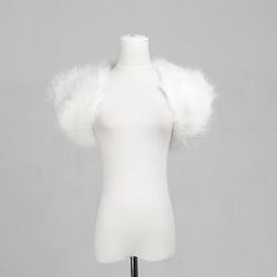 Boleri Anni Ruggenti Anni 1920 Scialle in pelliccia sintetica Il grande Gatsby Charleston Costume Per donna San Valentino Mascherata Feste Ospite di nozze Abbigliamento da sera Adulti Scialle