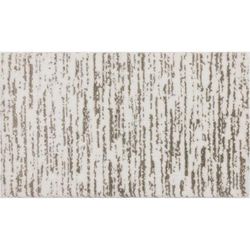 Wide Width Nimbus Bath Rug by Mohawk Home in Flint White (Size 20" W 34" L)