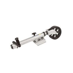 Fulton XLT 1500 lbs. Swing Away Bolt-On Jack w/12" Travel & 8" Poly Wheel - Sharkskin Finish 141133