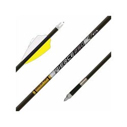 Gold Tip Kinetic Pierce Platinum Arrows 500 2.1 in. Fusion X II Vanes 6 Pack PLATINUMN500A216